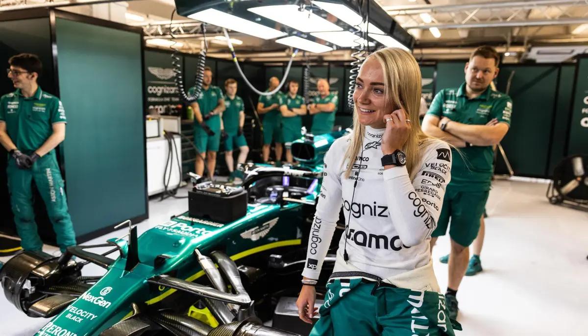 Jessica Hawkins - Aston Martin